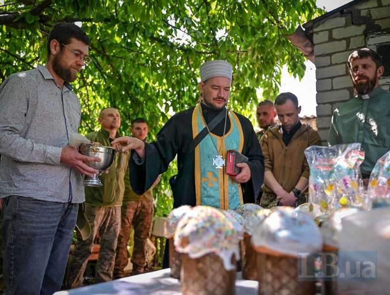 Святкування Великодня у 41-ій ОМБр