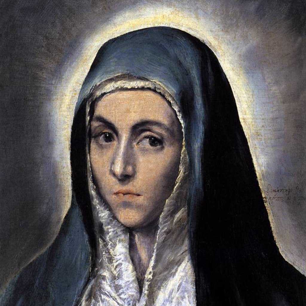 Діва Марія. Ель Греко
