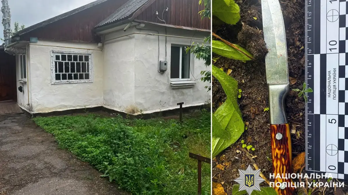Славутчина: Пенсіонер судитиметься за напад ножем на сина.