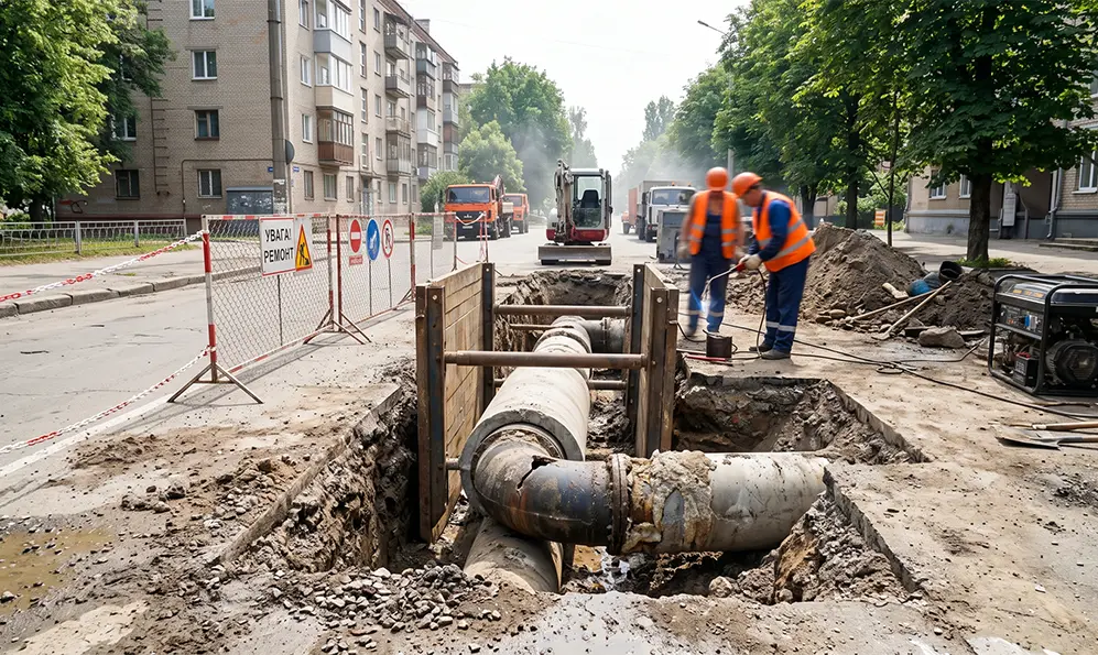 Вода зникне: Хмельницький, центр, майже на добу – ремонт мереж.